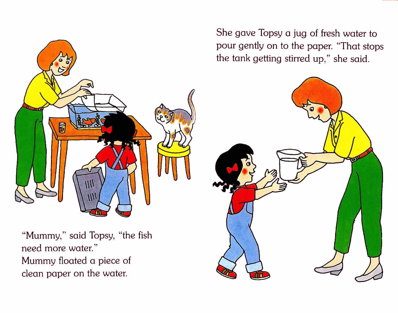 Ladybird - Topsy Tim Books - Look After Their Pets (06),绘本,绘本故事,绘本阅读,故事书,童书,图画书,课外阅读